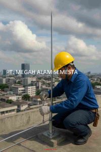 Riksa Uji Penyalur Petir PT. Megah Alam Semesta